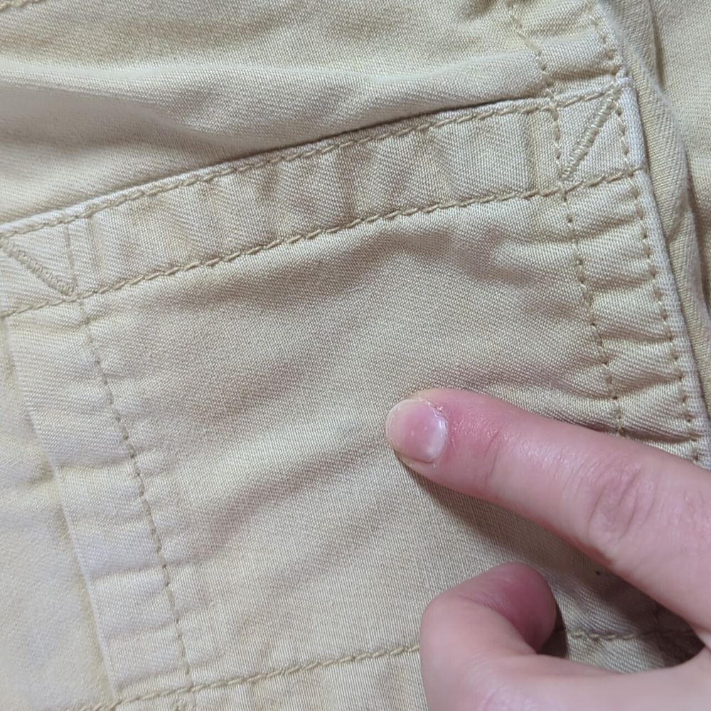 Men's Tan Cargo Shorts 34 L.A.B. - Picture 9 of 12